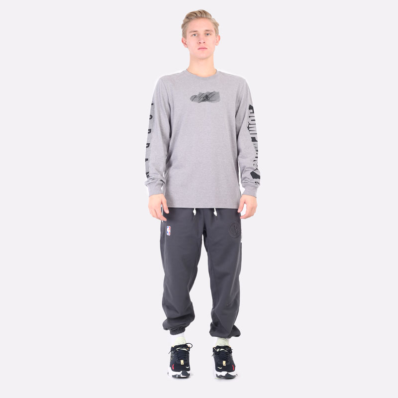 Лонгслив Jordan M J BRAND JM FLT LS CREW (DA9881-091)  - цена, описание, фото 7