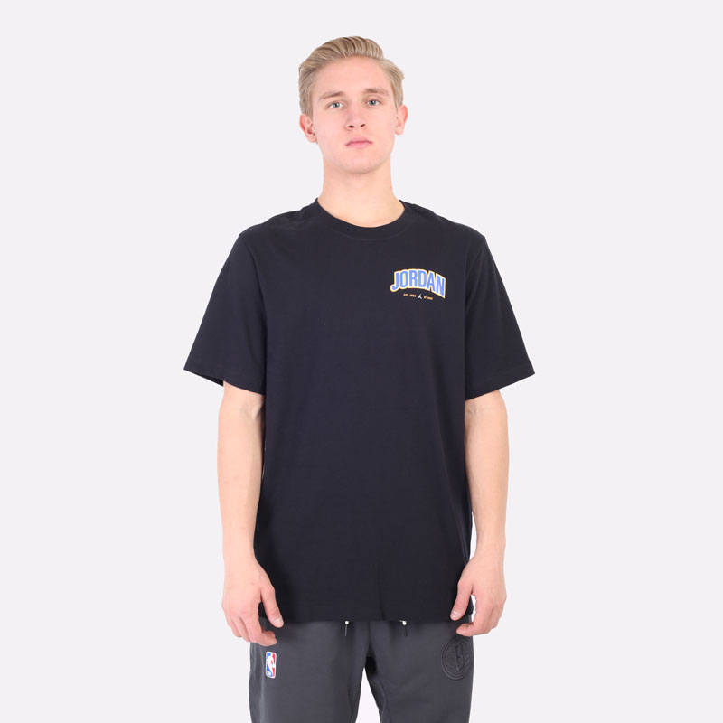 Мужская футболка Jordan Jumpman Graphic Crew (DM3217-010)  - цена, описание, фото 4