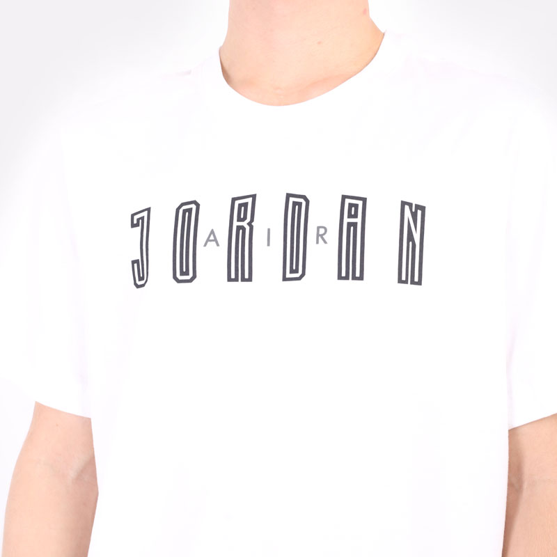 мужская белая футболка Jordan  DNA Hbr Crew DA9908-100 - цена, описание, фото 2