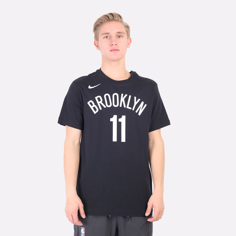 мужская черная футболка Nike Kyrie Irving Nets CV8504-018 - цена, описание, фото 5