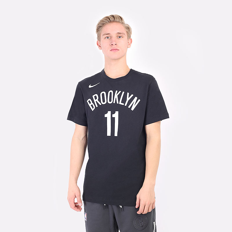 мужская черная футболка Nike Kyrie Irving Nets CV8504-018 - цена, описание, фото 1