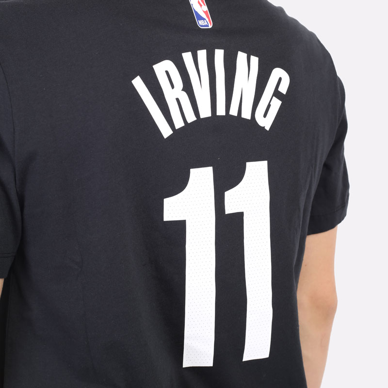 мужская черная футболка Nike Kyrie Irving Nets CV8504-018 - цена, описание, фото 3