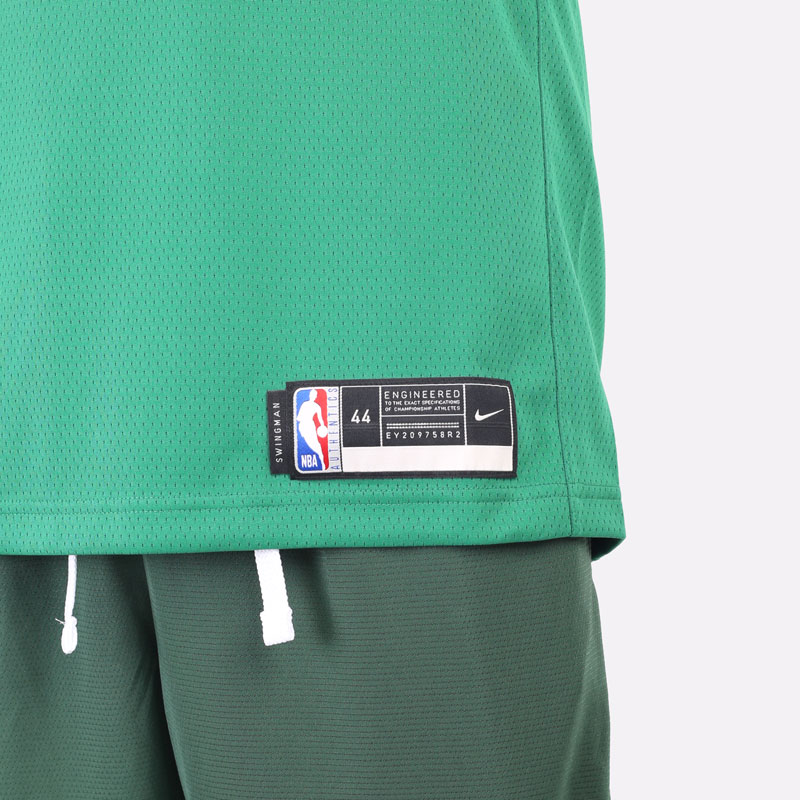 мужская зеленая майка Nike Celtics Icon Edition 2020 CW3659-314 - цена, описание, фото 3