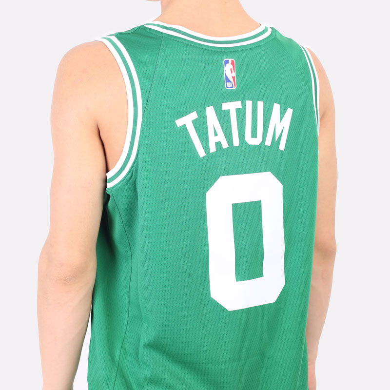 мужская зеленая майка Nike Celtics Icon Edition 2020 CW3659-314 - цена, описание, фото 4