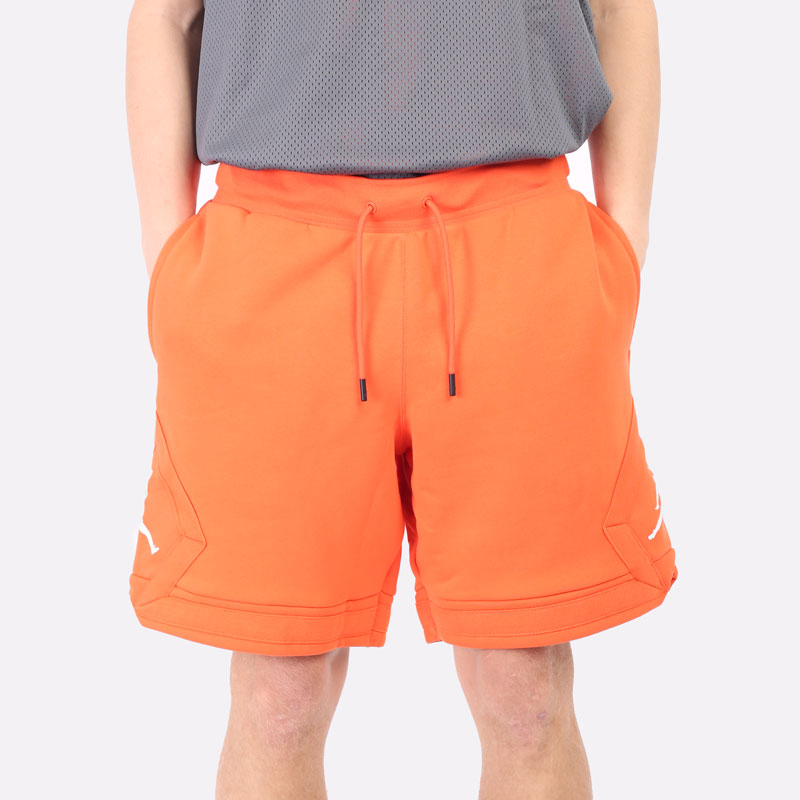 мужские оранжевые шорты Jordan ESSENTIAL FLEECE DIAMOND SHORTS DA9824-803 - цена, описание, фото 5