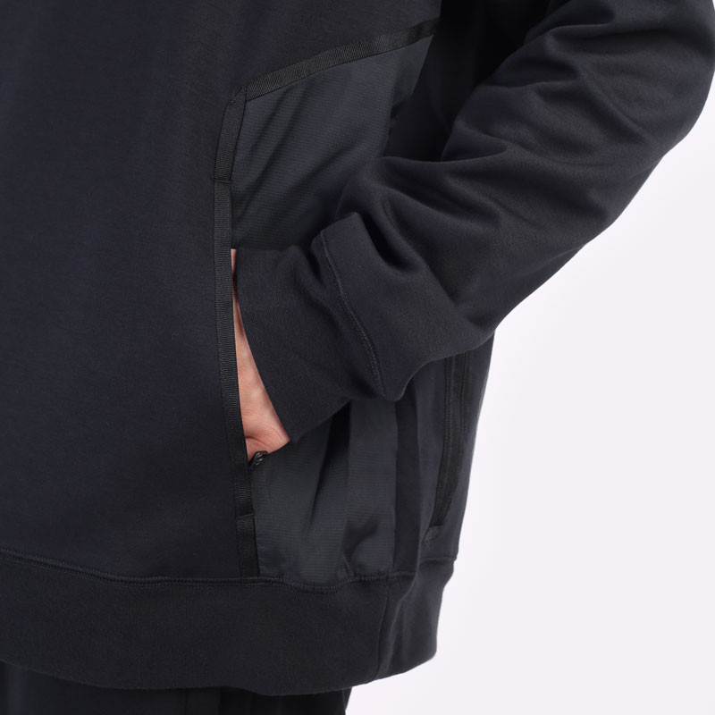 мужская черная толстовка Jordan Dri-FIT Air Statement Fleece Pullover Hoodie DA9849-010 - цена, описание, фото 6