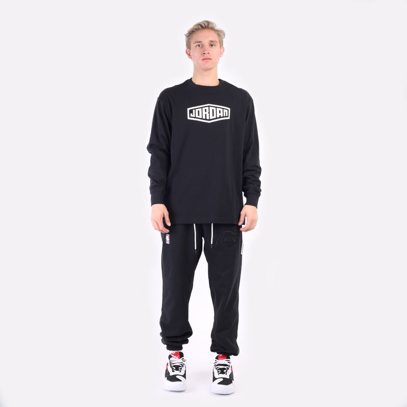 Лонгслив Jordan Sport DNA Long-Sleeve T-Shirt (DC9779-010)  - цена, описание, фото 7