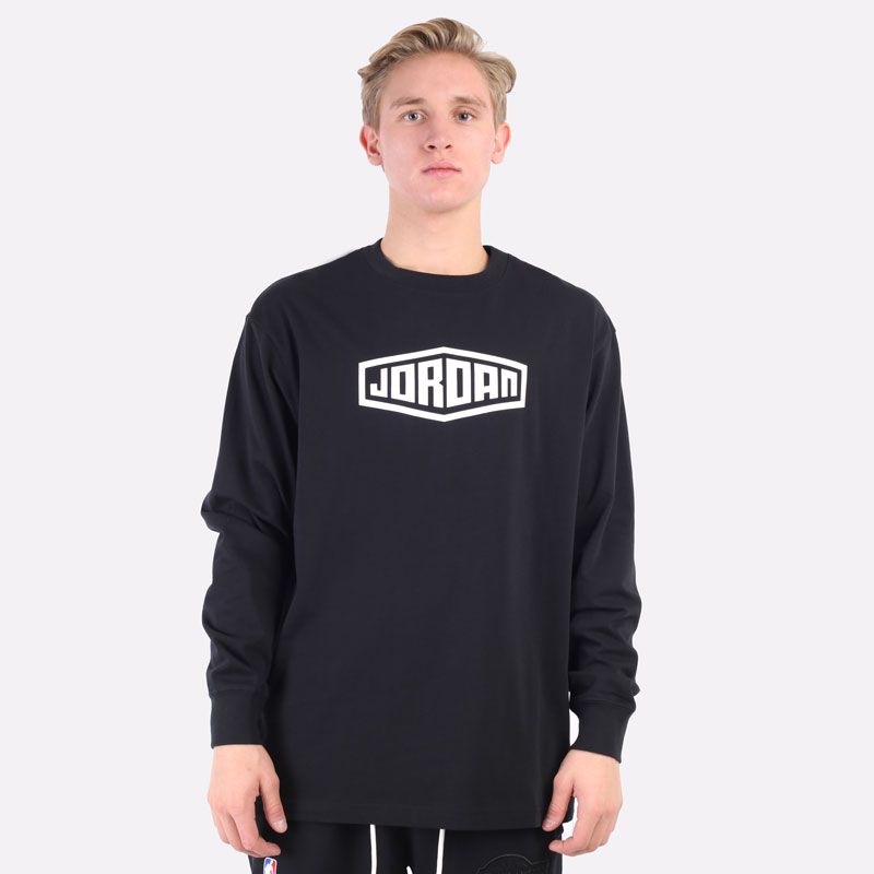 Лонгслив Jordan Sport DNA Long-Sleeve T-Shirt (DC9779-010)  - цена, описание, фото 5