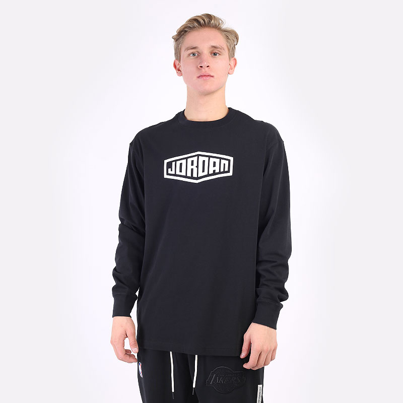 Лонгслив Jordan Sport DNA Long-Sleeve T-Shirt (DC9779-010)  - цена, описание, фото 1