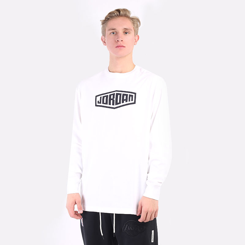 Лонгслив Jordan Sport DNA Long-Sleeve T-Shirt (DC9779-100)  - цена, описание, фото 1
