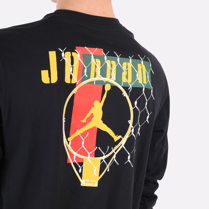   лонгслив Jordan Sport DNA Long-Sleeve T-Shirt DC9771-010 - цена, описание, фото 6