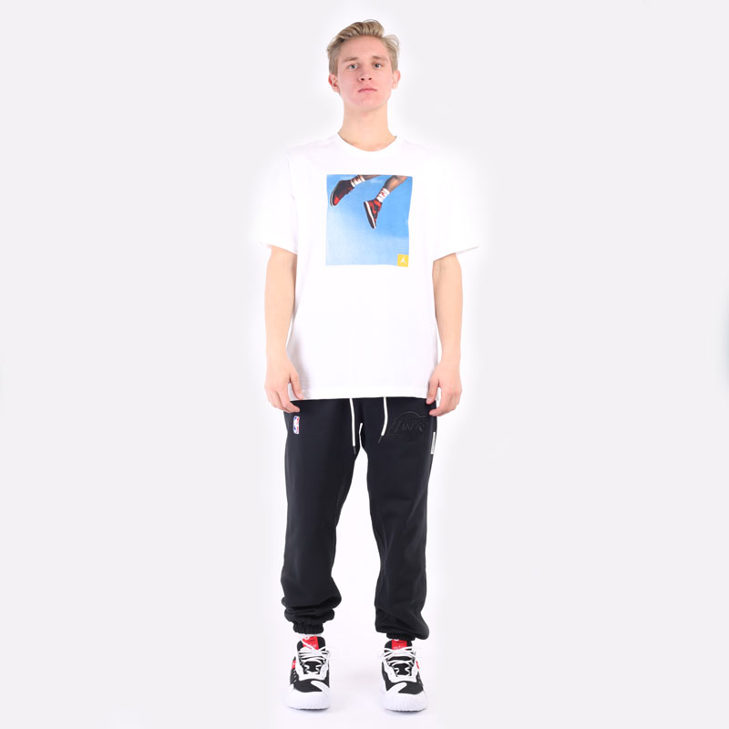 мужская белая футболка Jordan Jumpman Photo T-Shirt DA9894-100 - цена, описание, фото 8