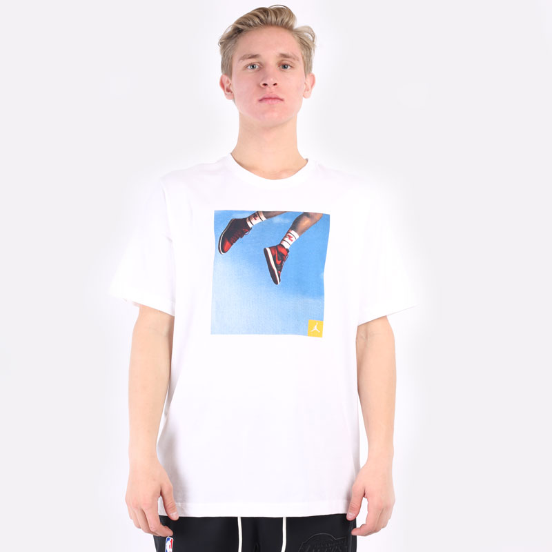 мужская белая футболка Jordan Jumpman Photo T-Shirt DA9894-100 - цена, описание, фото 6