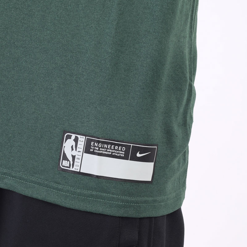 мужская зеленая футболка Nike NBA Bucks Practice Tee DA5928-323 - цена, описание, фото 2