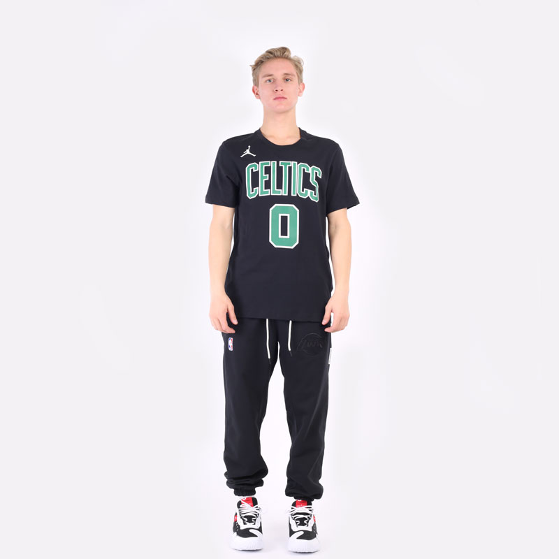 мужская черная футболка Jordan NBA Boston Celtics Essential Statement Edition Tee CV9964-011 - цена, описание, фото 5