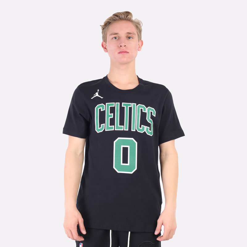 мужская черная футболка Jordan NBA Boston Celtics Essential Statement Edition Tee CV9964-011 - цена, описание, фото 4