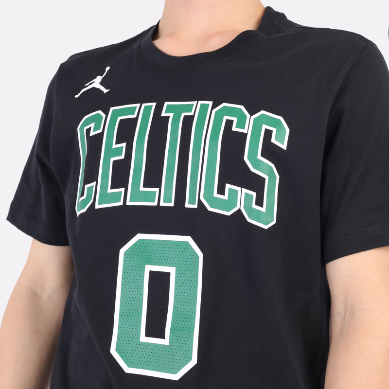 мужская черная футболка Jordan NBA Boston Celtics Essential Statement Edition Tee CV9964-011 - цена, описание, фото 2