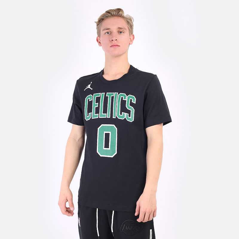мужская черная футболка Jordan NBA Boston Celtics Essential Statement Edition Tee CV9964-011 - цена, описание, фото 1