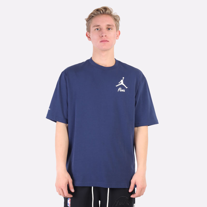 Мужская футболка Jordan Paris Saint-Germain T-Shirt (DM4138-410)  - цена, описание, фото 5