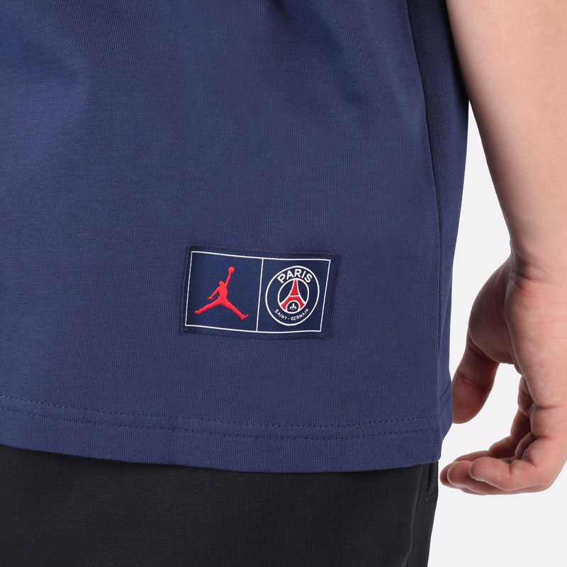 Мужская футболка Jordan Paris Saint-Germain T-Shirt (DM4138-410)  - цена, описание, фото 4