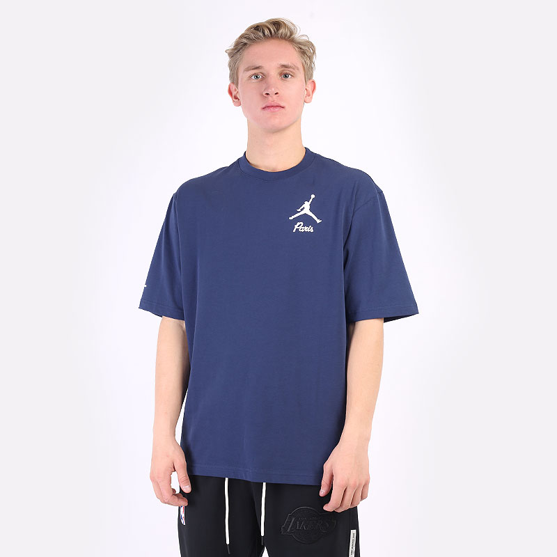 Мужская футболка Jordan Paris Saint-Germain T-Shirt (DM4138-410)  - цена, описание, фото 1