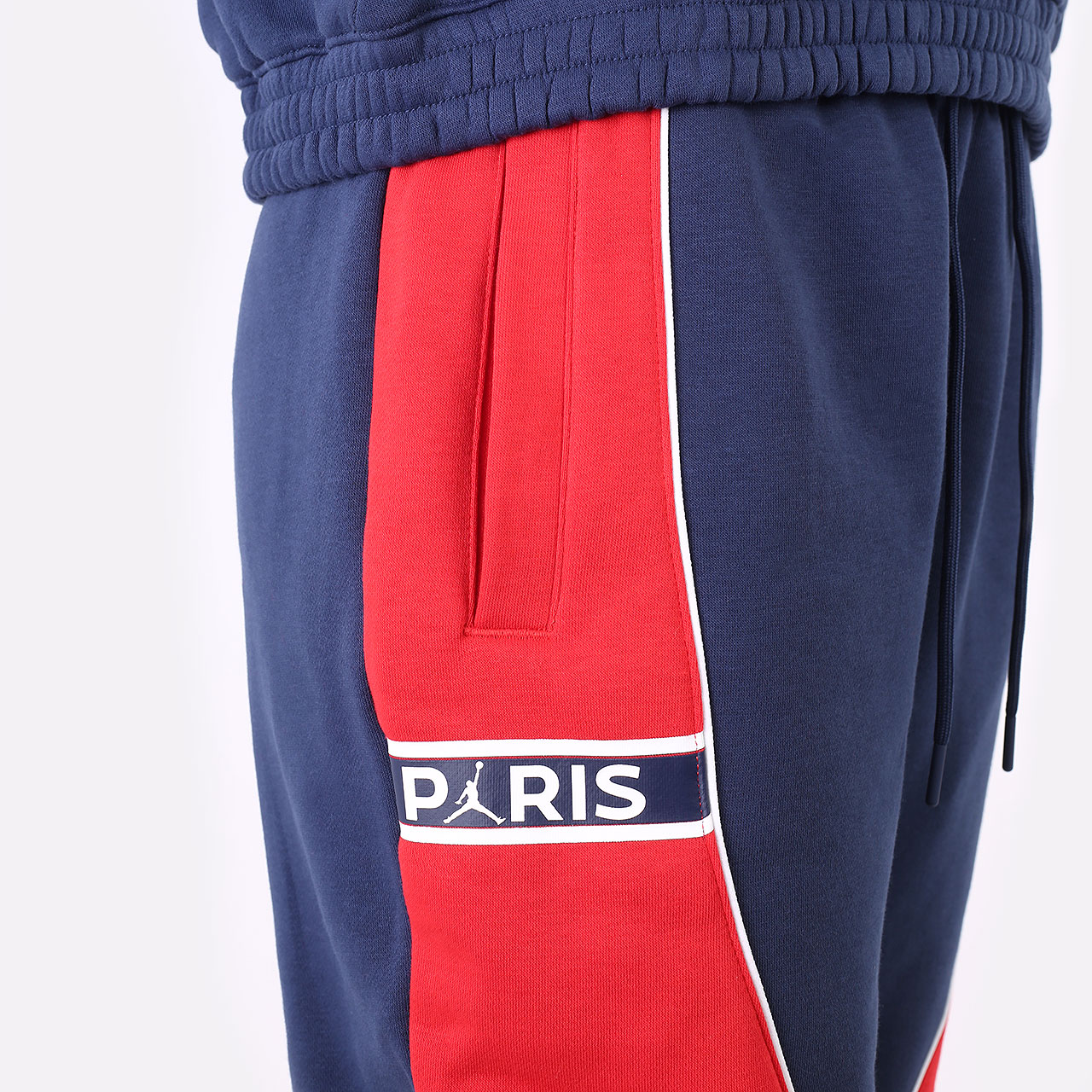 женские синие брюки Jordan Paris Saint-Germain DC0455-410 - цена, описание, фото 2