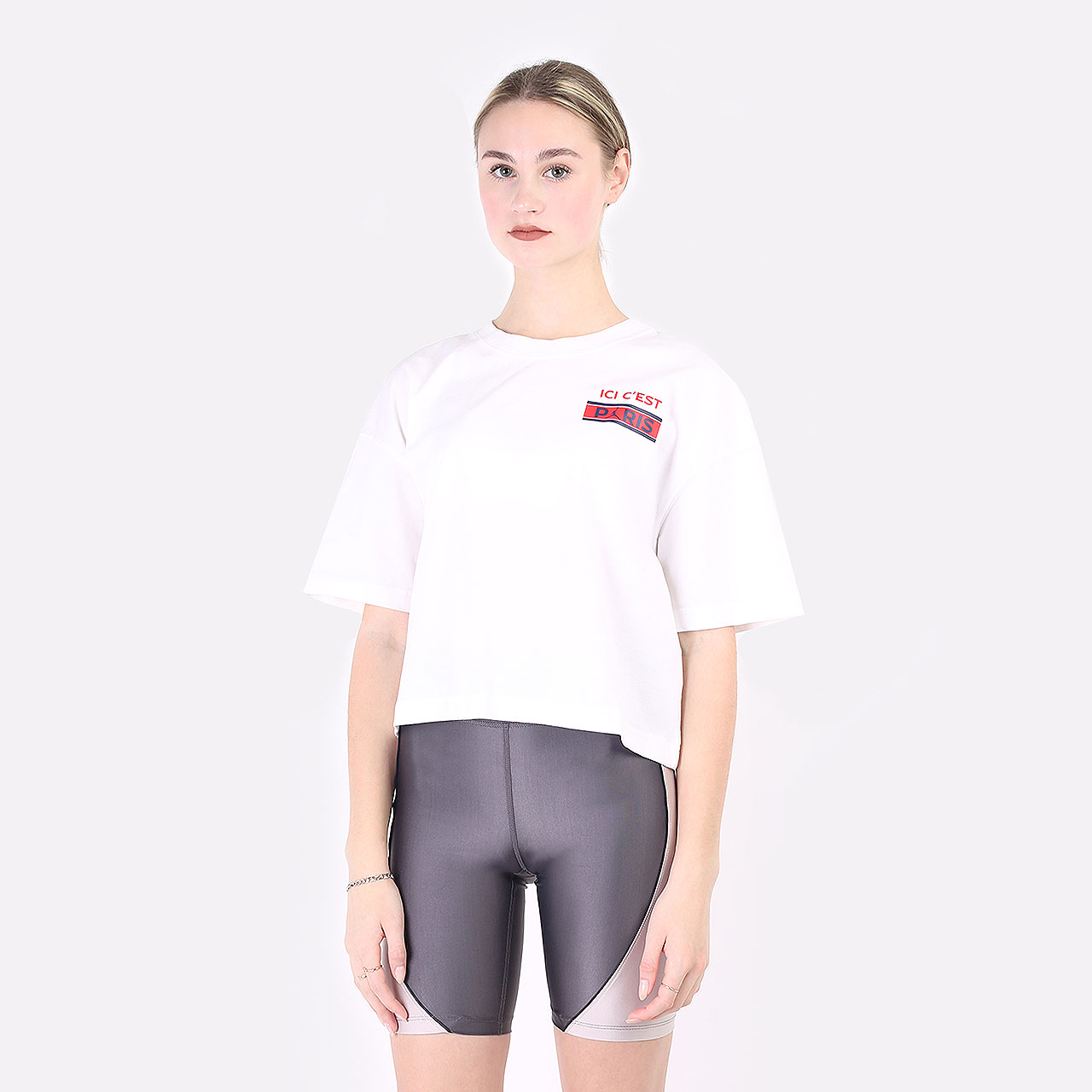 Женская футболка Jordan Paris Saint-Germain (DC0457-100)  - цена, описание, фото 1