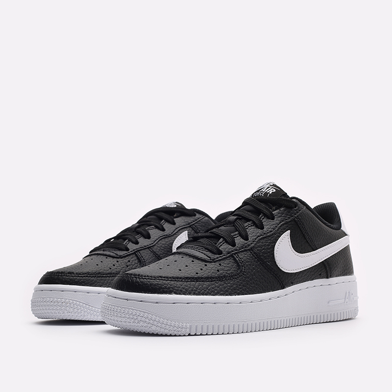 женские черные кроссовки Nike Air Force 1 (GS) CT3839-002 - цена, описание, фото 4