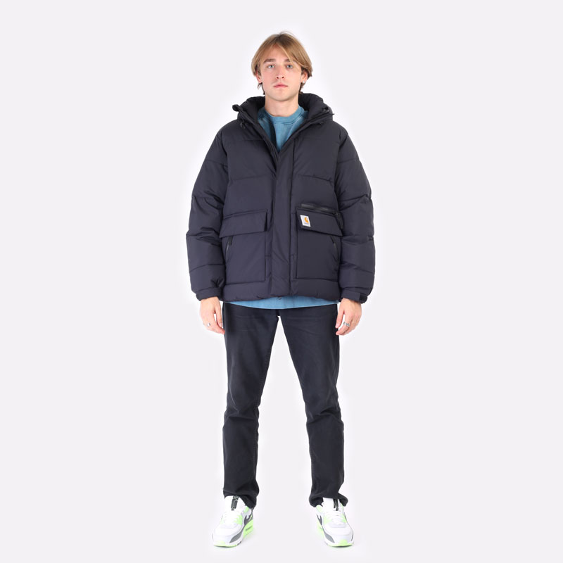 мужская черная куртка Carhartt WIP Munro Jacket I029449-black - цена, описание, фото 10