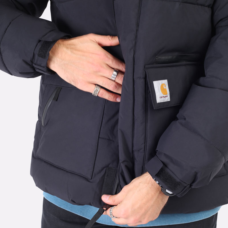 мужская черная куртка Carhartt WIP Munro Jacket I029449-black - цена, описание, фото 2