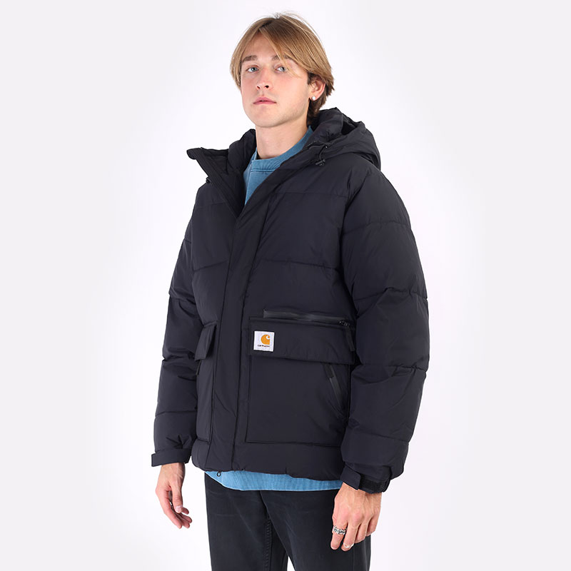 мужская черная куртка Carhartt WIP Munro Jacket I029449-black - цена, описание, фото 1