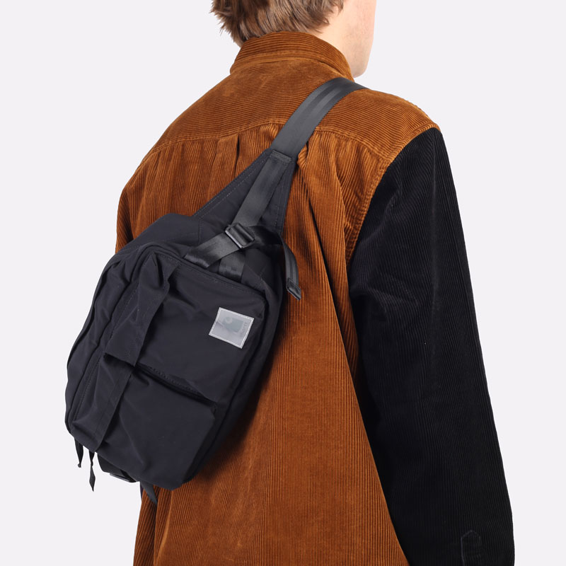  черная сумка Carhartt WIP Kilda Hip Bag I029494-black - цена, описание, фото 5