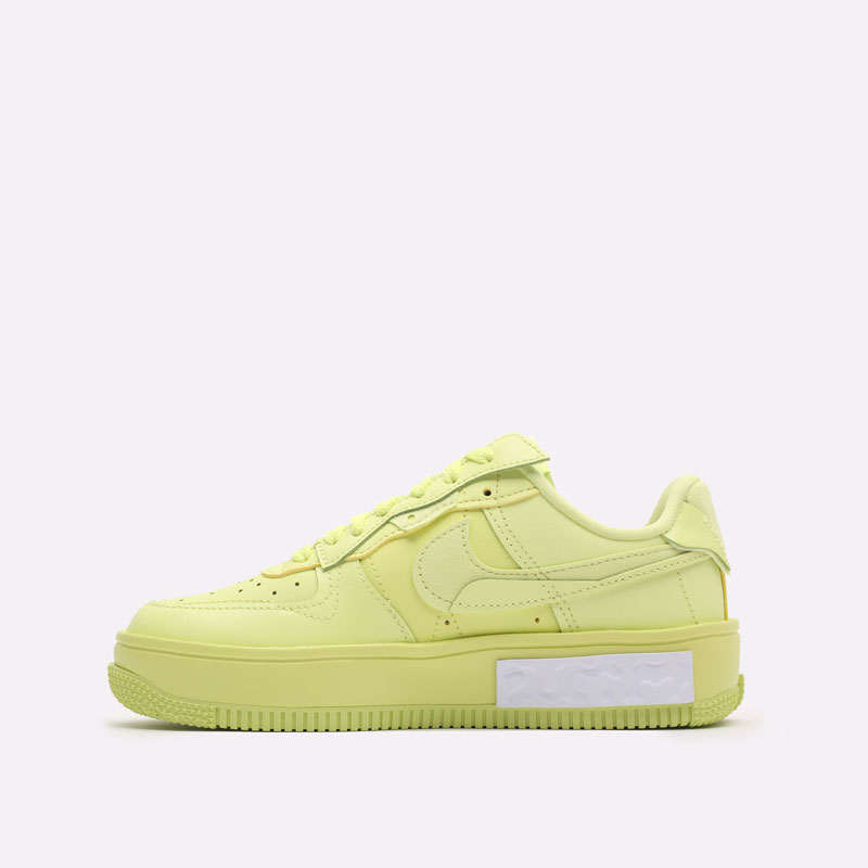 женские желтые кроссовки Nike WMNS Air Force 1 Fontanka DA7024-700 - цена, описание, фото 2