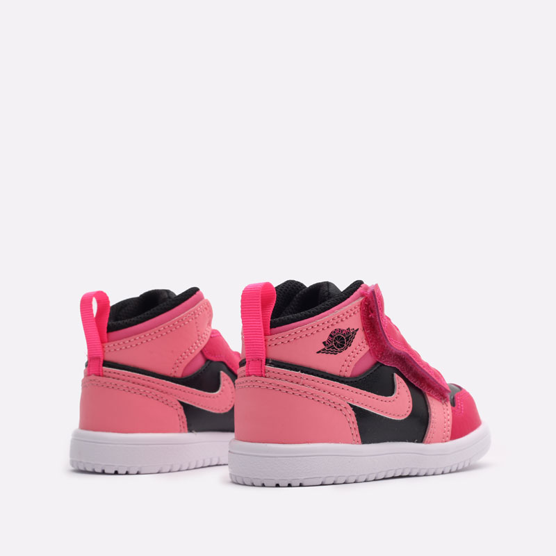 детские розовые кроссовки Jordan 1 Mid Alt (TD) AR6352-662 - цена, описание, фото 3