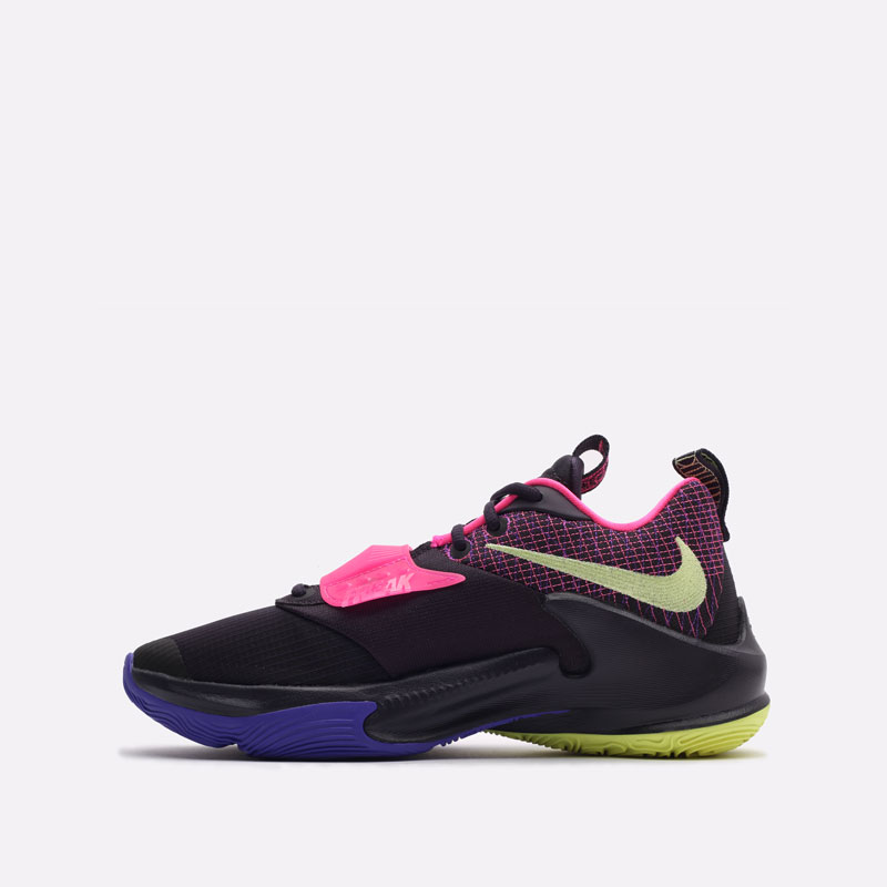  черные баскетбольные кроссовки Nike Zoom Freak 3 DA0694-500 - цена, описание, фото 2