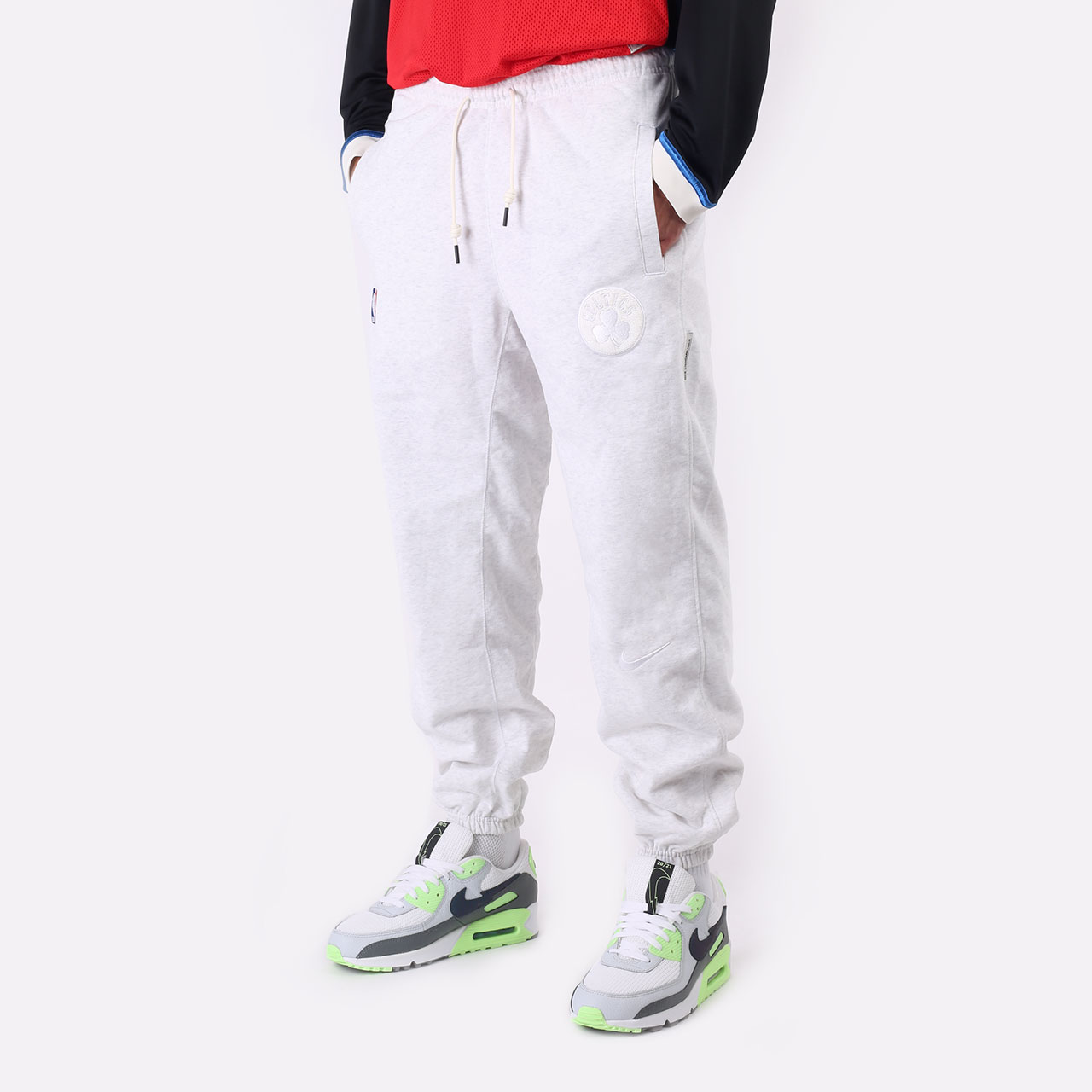мужские серые брюки Nike Boston Celtics Standard Issue DB0941-051 - цена, описание, фото 1