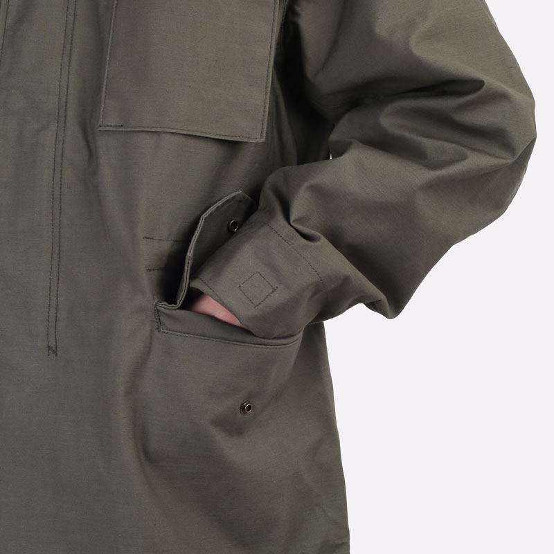 мужская зеленая куртка Alpha Industries M-65 Field Coat MJM24000C1-olive - цена, описание, фото 3
