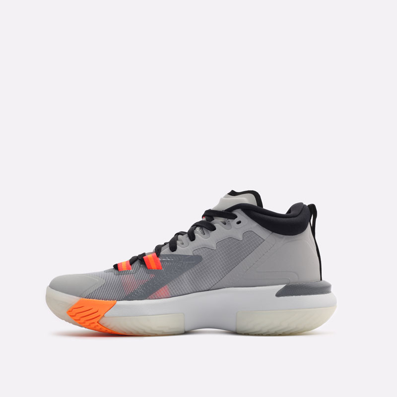 мужские серые баскетбольные кроссовки Jordan Zion 1 DA3130-008 - цена, описание, фото 2