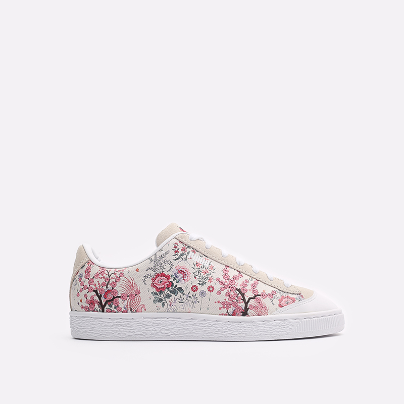 мужские бежевые кроссовки PUMA Basket x Liberty 38210601 - цена, описание, фото 1