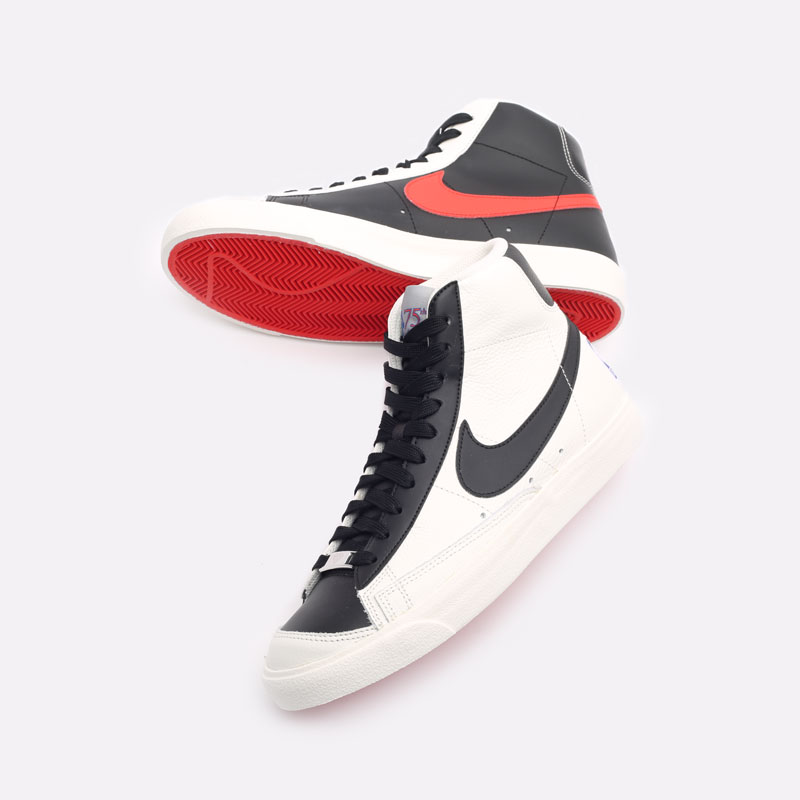 мужские белые кроссовки Nike Blazer Mid '77 EMB DD8025-101 - цена, описание, фото 2