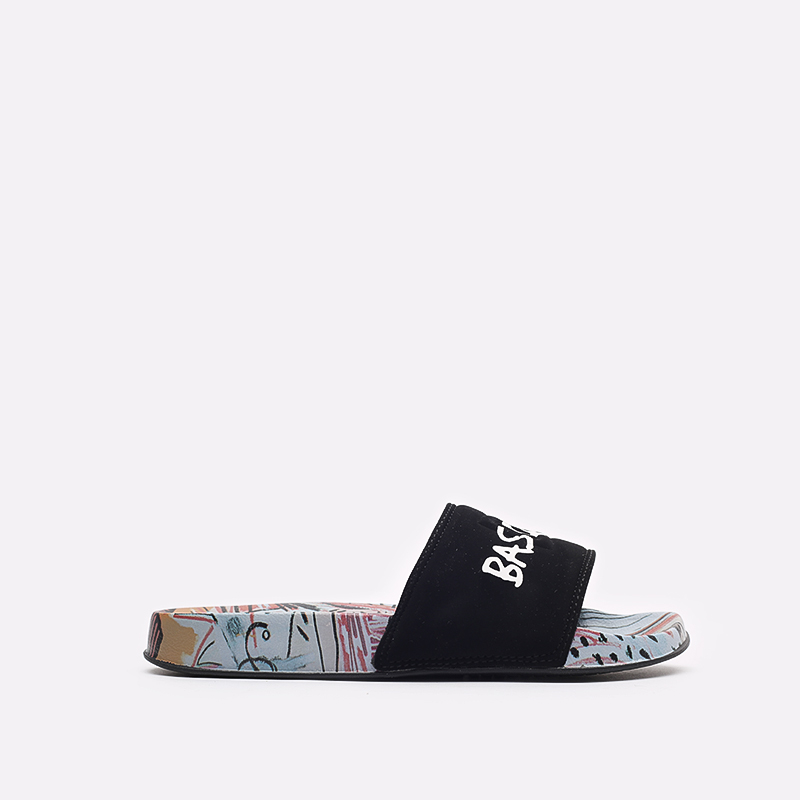 мужские разноцветные сланцы DC SHOES Basq Slide ADYL100075-kmi-kmi - цена, описание, фото 1