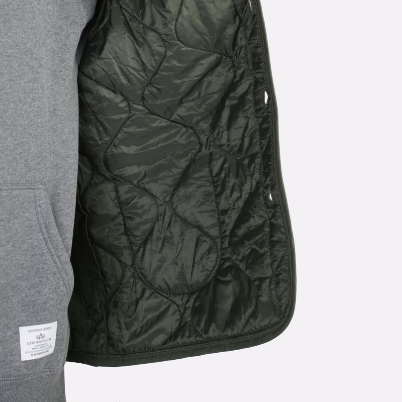 Мужская куртка Alpha Industries ALS/92 (MJL48000C1-olive)  - цена, описание, фото 3