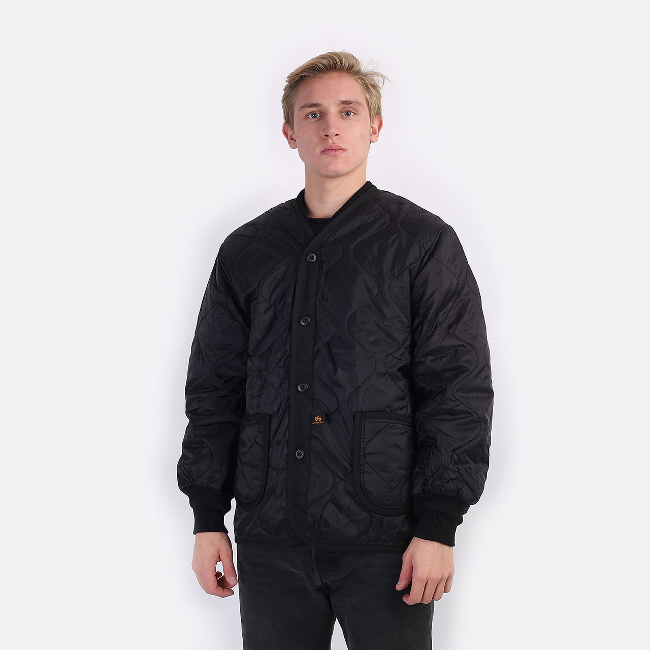 мужская черная куртка Alpha Industries ALS/92 MJL48000C1-black - цена, описание, фото 1