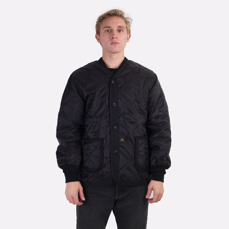 мужская черная куртка Alpha Industries ALS/92 MJL48000C1-black - цена, описание, фото 6