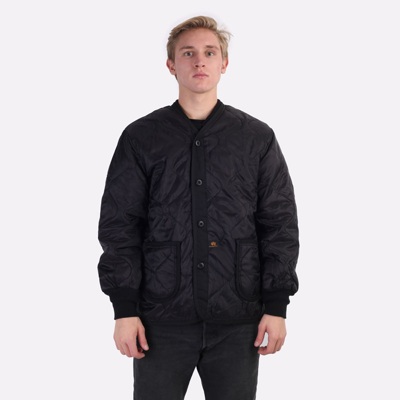 Мужская куртка Alpha Industries ALS/92 (MJL48000C1-black)  - цена, описание, фото 6