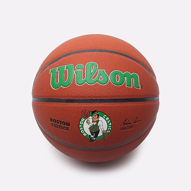 Мяч №7 Wilson Boston Celtics (WTB3100XBBOS)  - цена, описание, фото 1