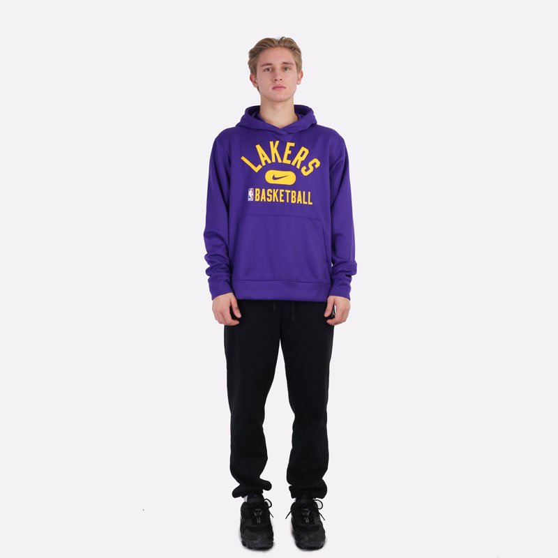 мужская фиолетовая толстовка Nike Los Angeles Lakers DB0904-504 - цена, описание, фото 6