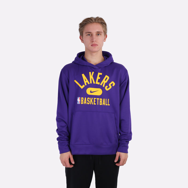 мужская фиолетовая толстовка Nike Los Angeles Lakers DB0904-504 - цена, описание, фото 3