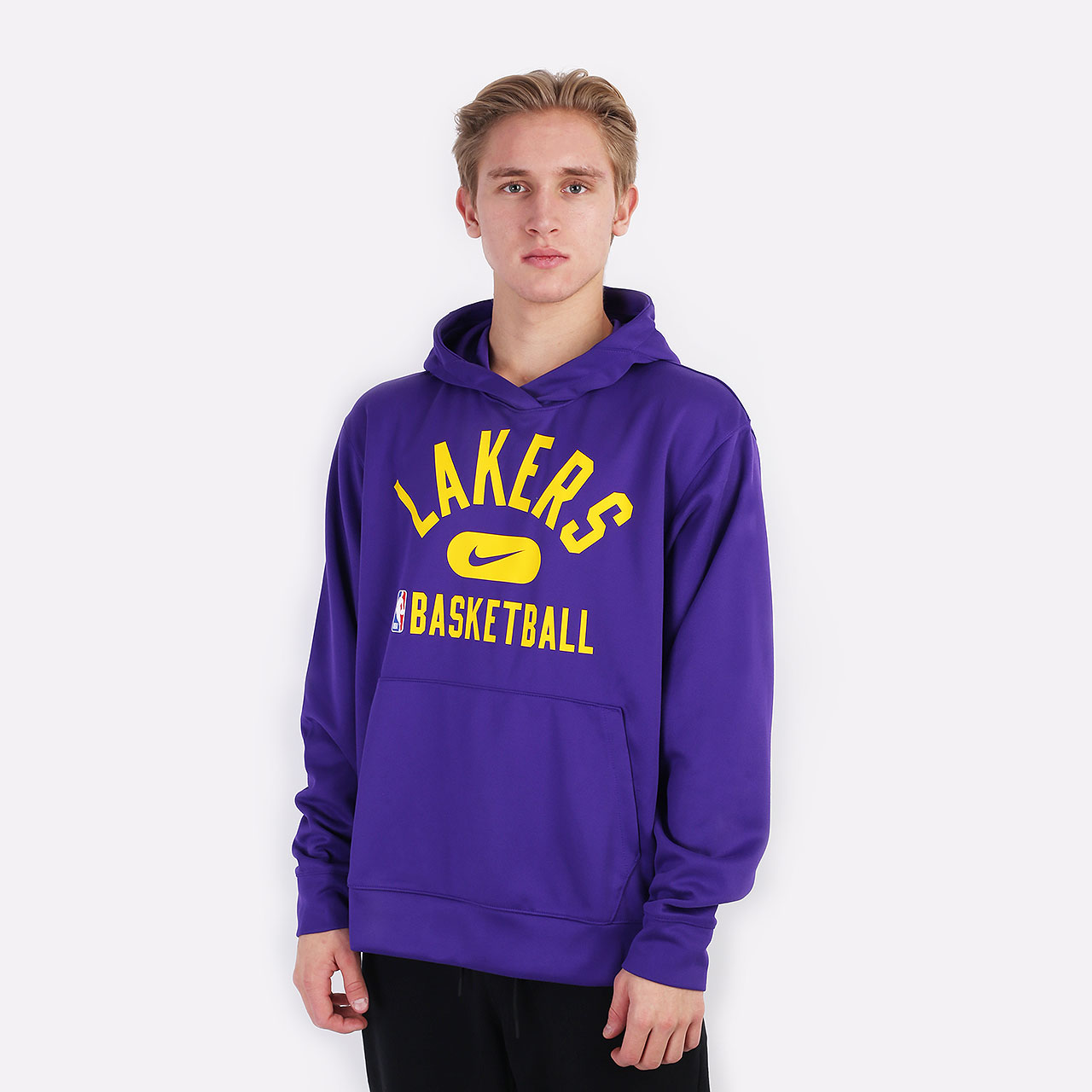 мужская фиолетовая толстовка Nike Los Angeles Lakers DB0904-504 - цена, описание, фото 1