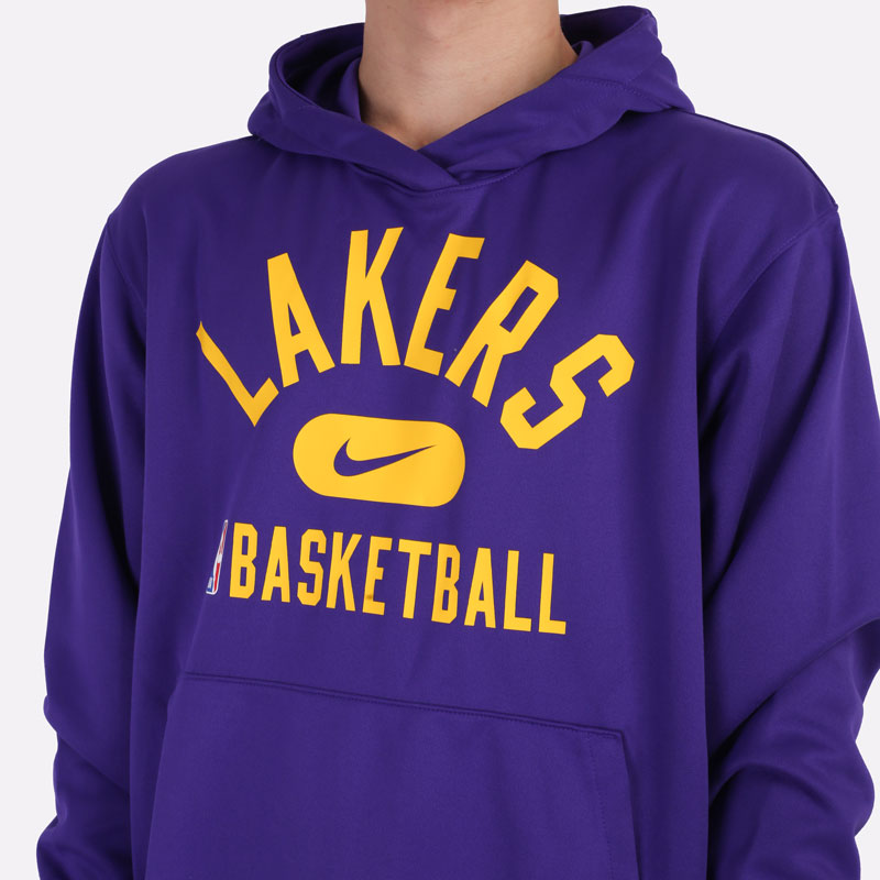 мужская фиолетовая толстовка Nike Los Angeles Lakers DB0904-504 - цена, описание, фото 4